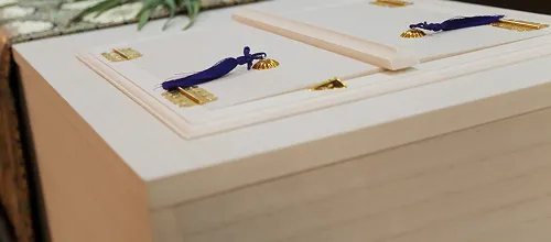 棺桶の写真
